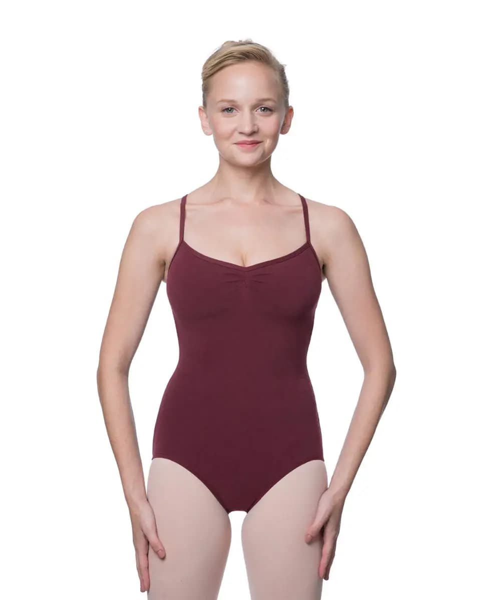 Camisole Crisscross Cotton Dance Leotard Nell