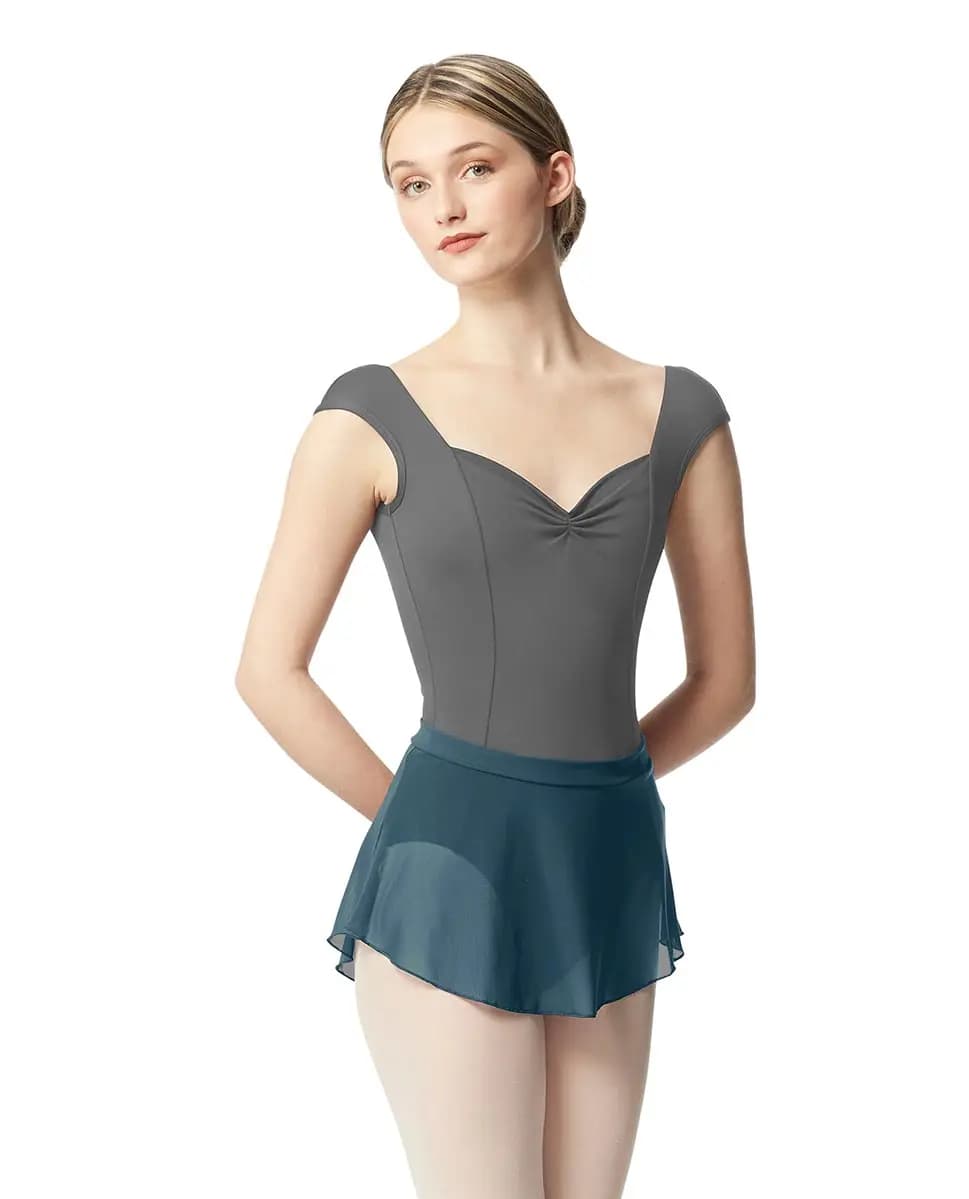 Women Pull on Mesh Dance Skirt Alisa