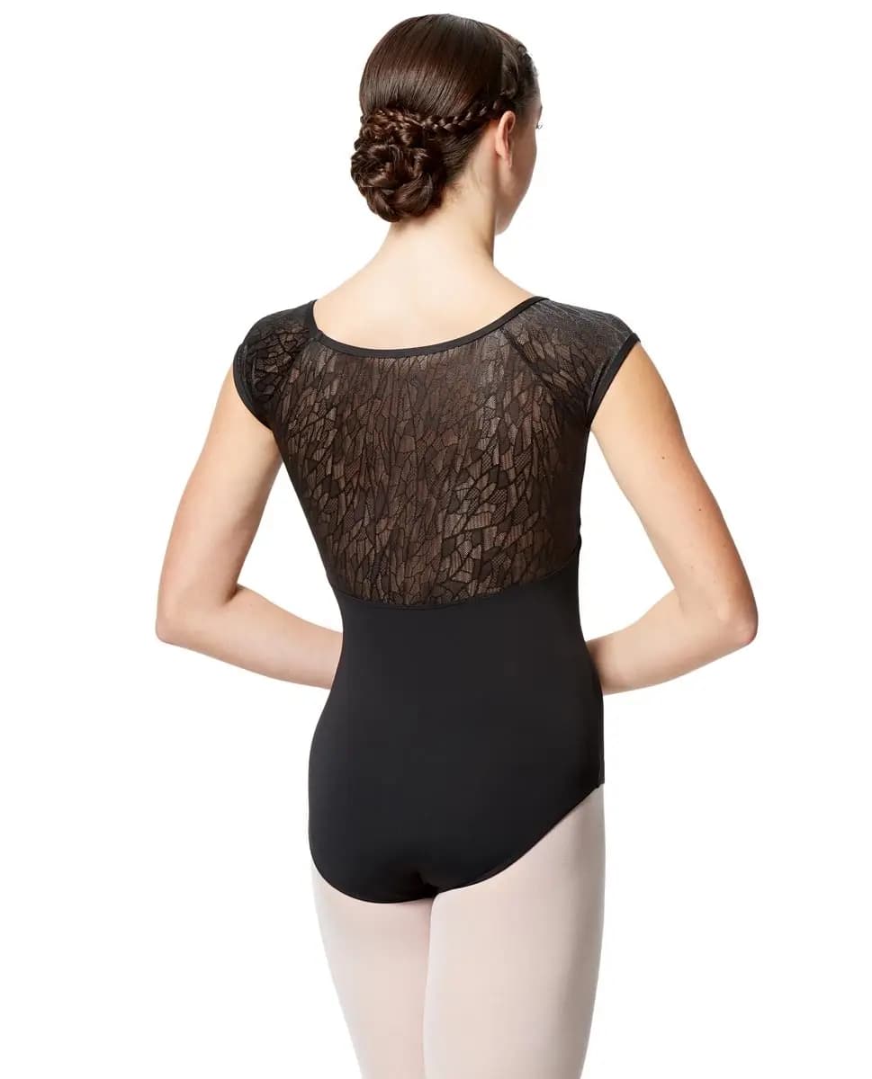 Girls Cap Sleeve Dance Leotard Ariana