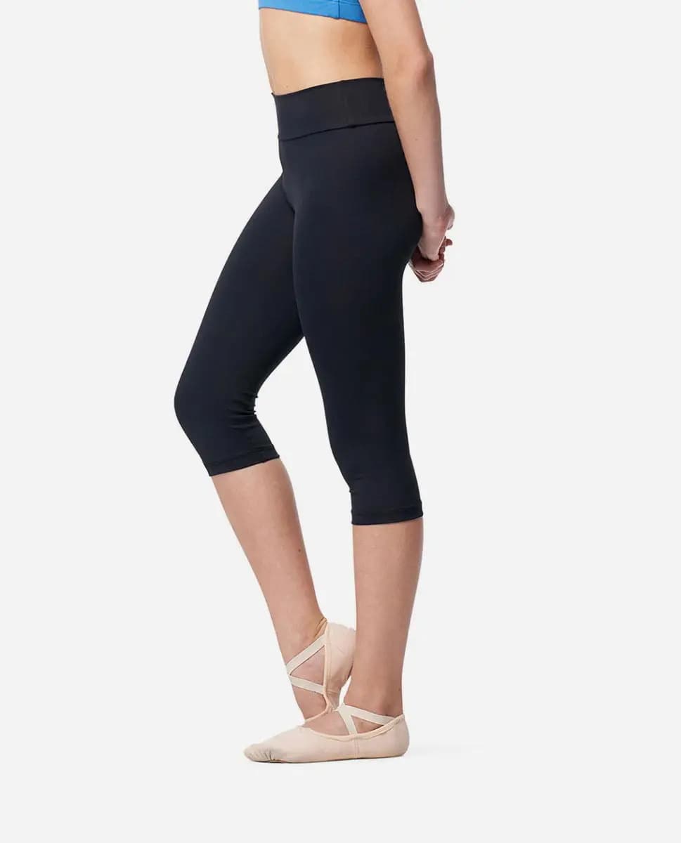 Girls High Waist Capri Leggings Fannia