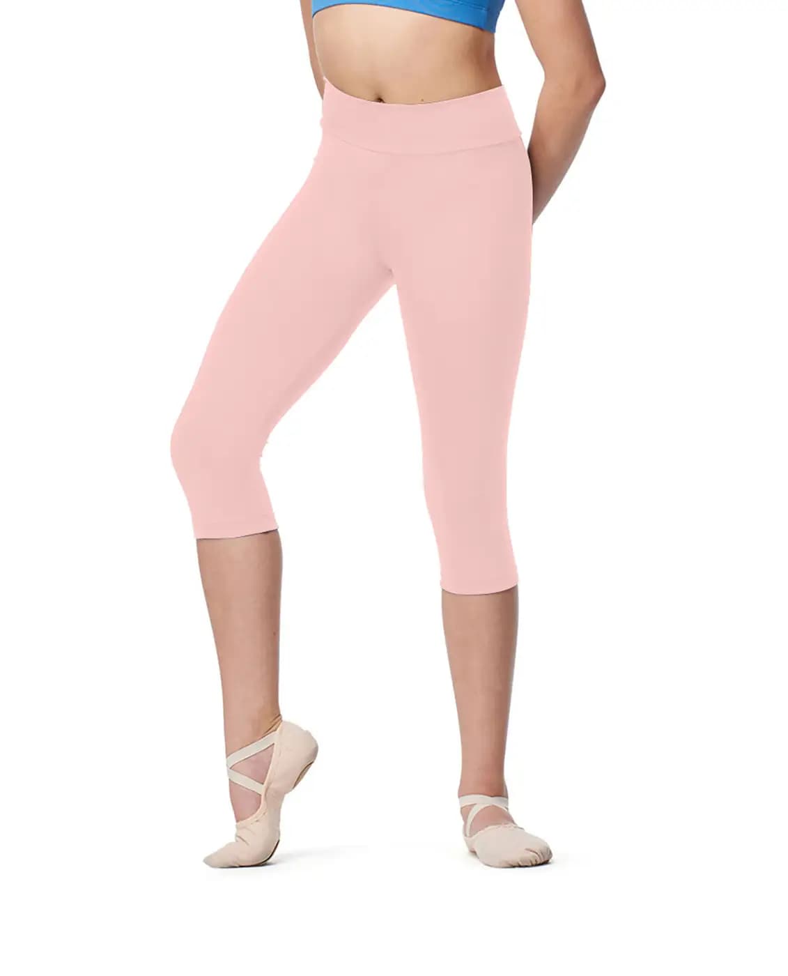 Girls High Waist Capri Leggings Fannia