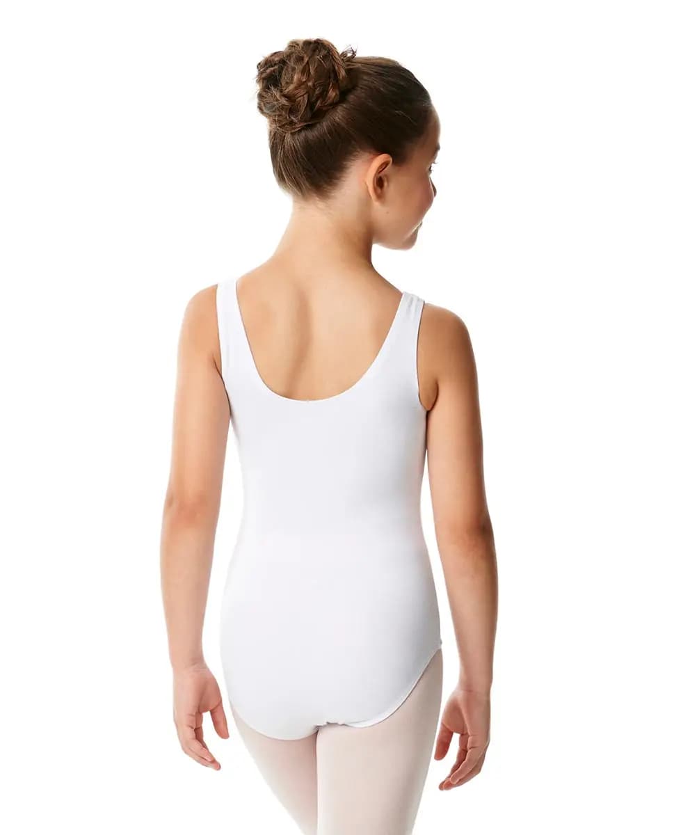 Girls Tank Cotton Ballet Leotard Barbara