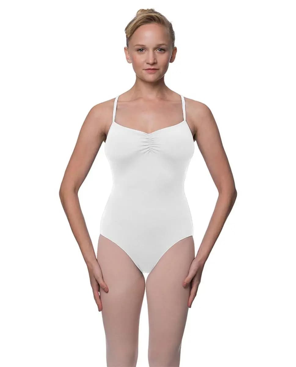 Dramatic Low-cut back performance leotard Rory