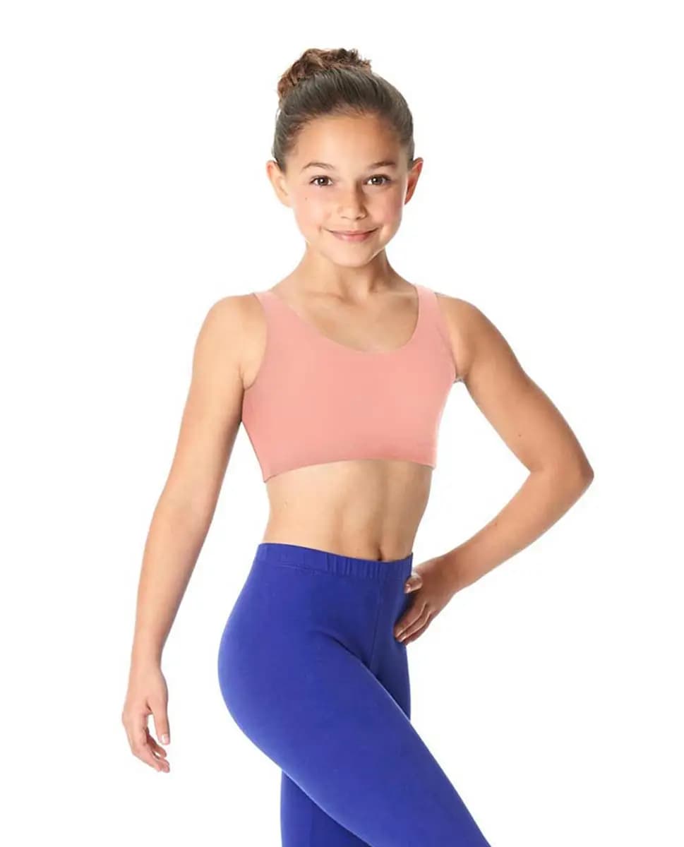 Girls Brushed Cotton Tank Dance Bra Beatrice