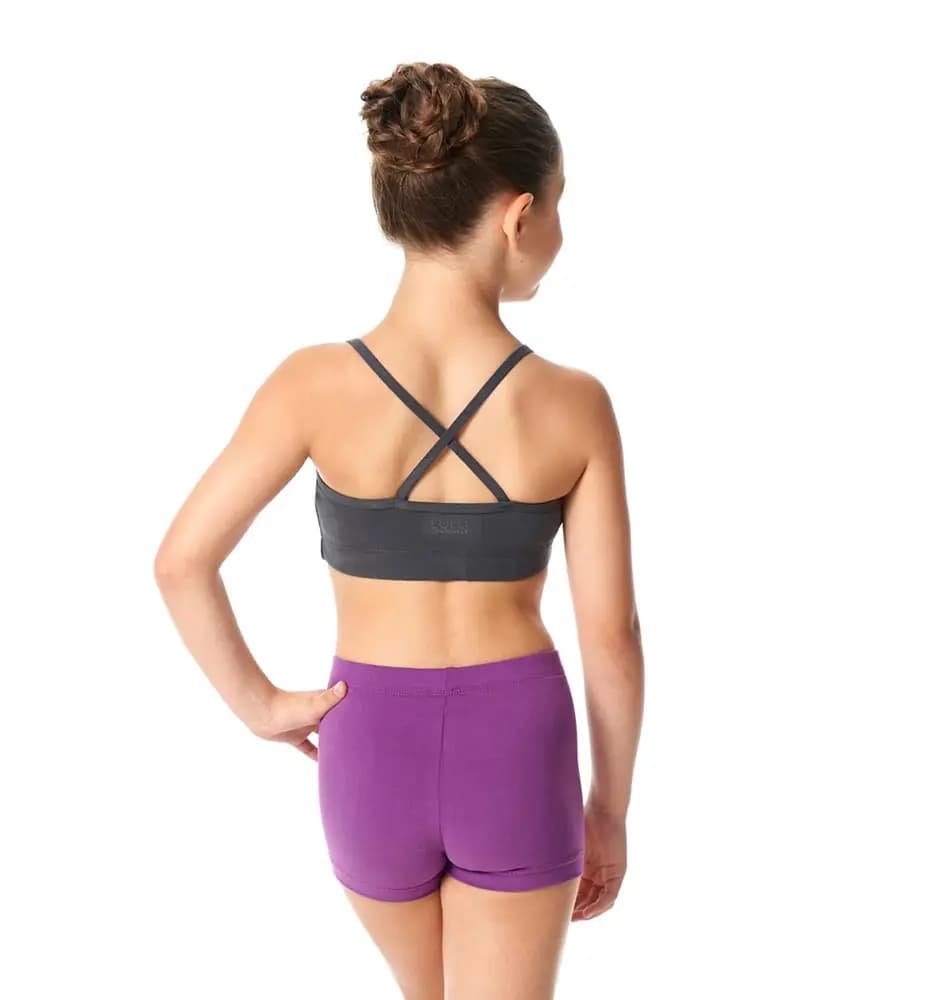 Girls Brushed Cotton Camisole Dance Bra Top Evelin