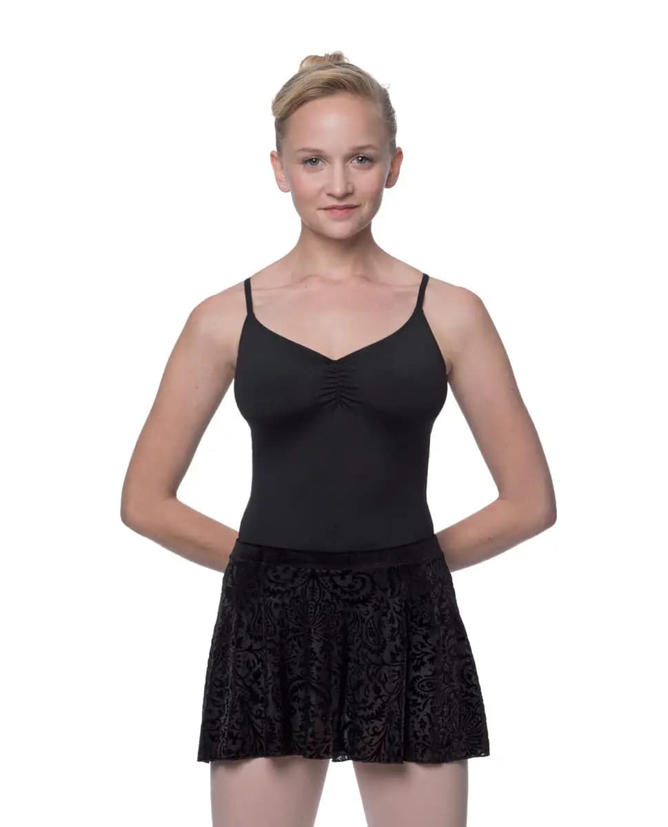 LULLI Burnout Velvet Skirt Marie