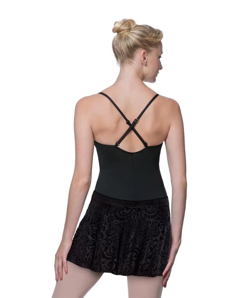 LULLI Burnout Velvet Skirt Marie