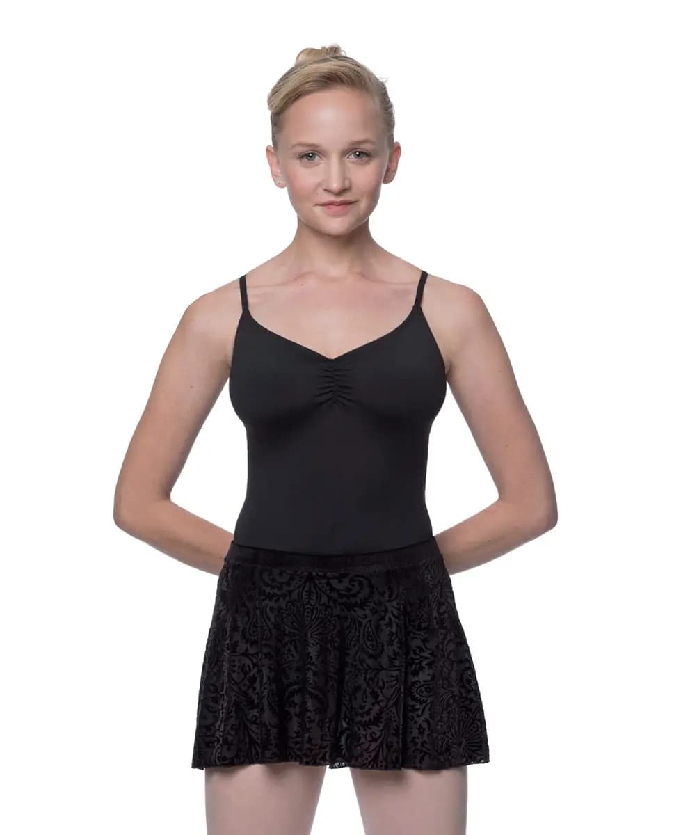 LULLI Burnout Velvet Skirt Marie