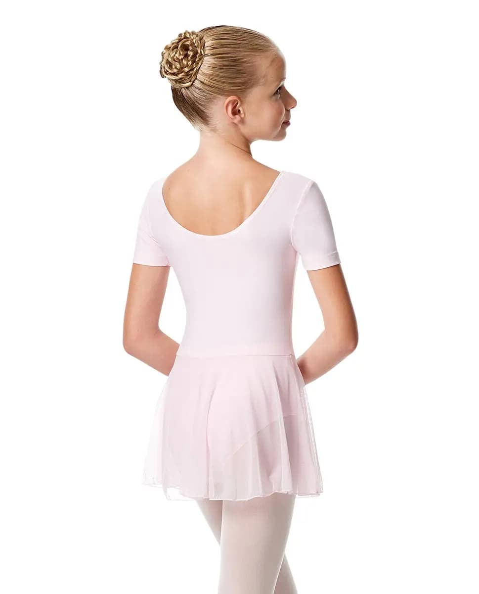 Girls Cap Sleeve Skirted Leotard Nelly