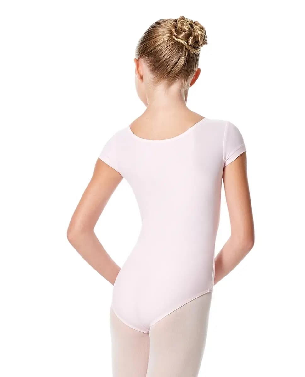 Girls Short Sleeve Leotard Inga