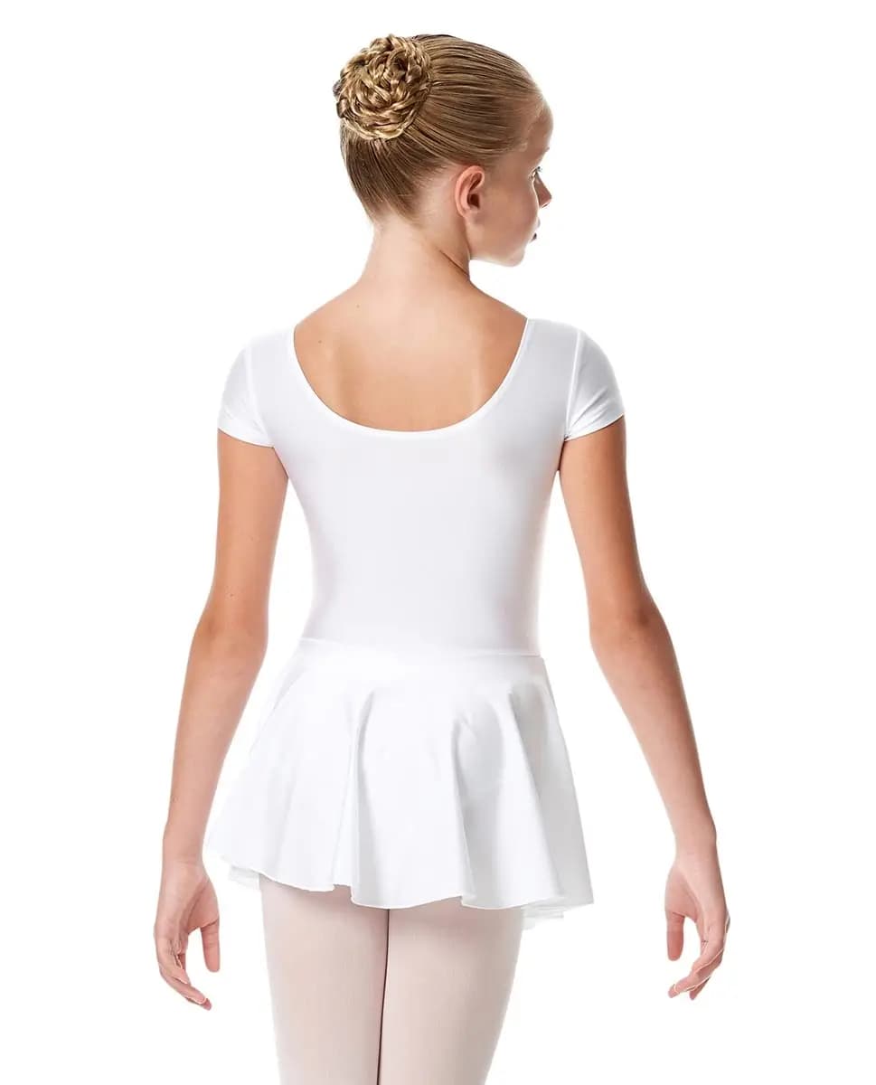 Girls Cap Sleeve Skirted Leotard Emmy