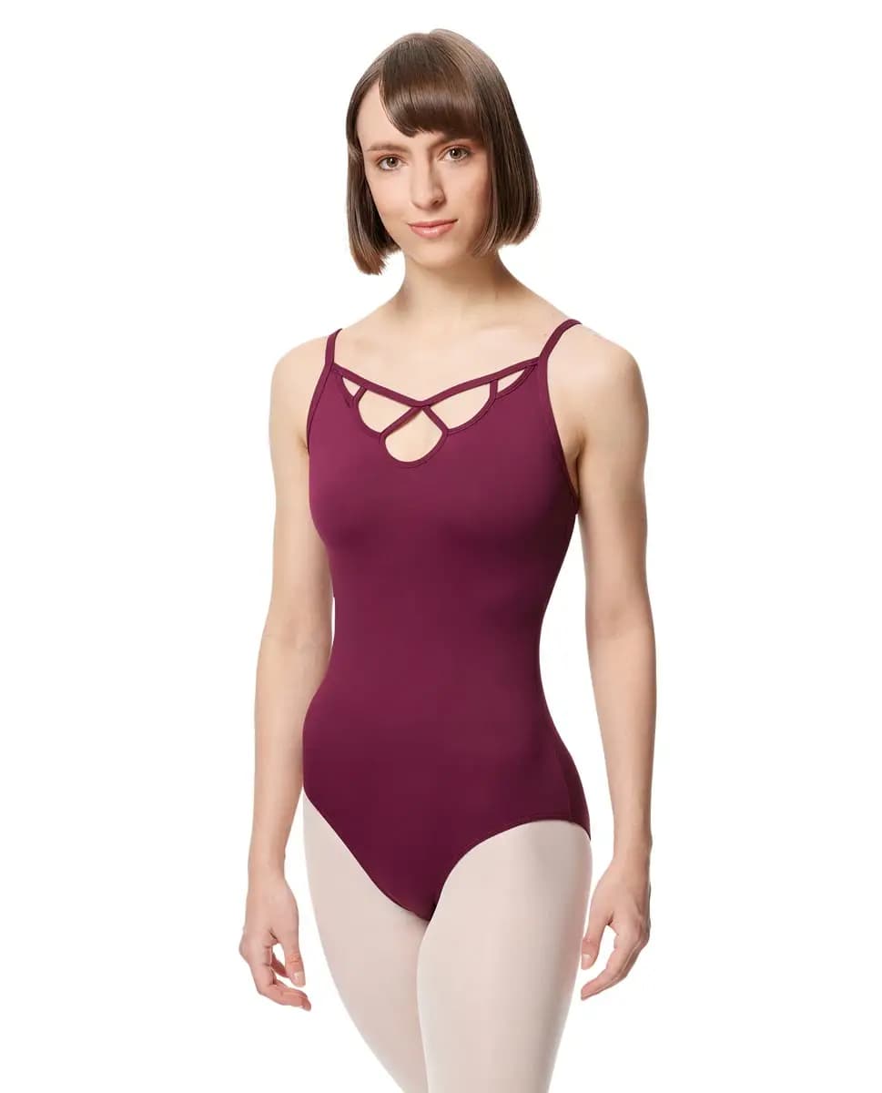 Women Microfiber Camisole Leotard Eleanora