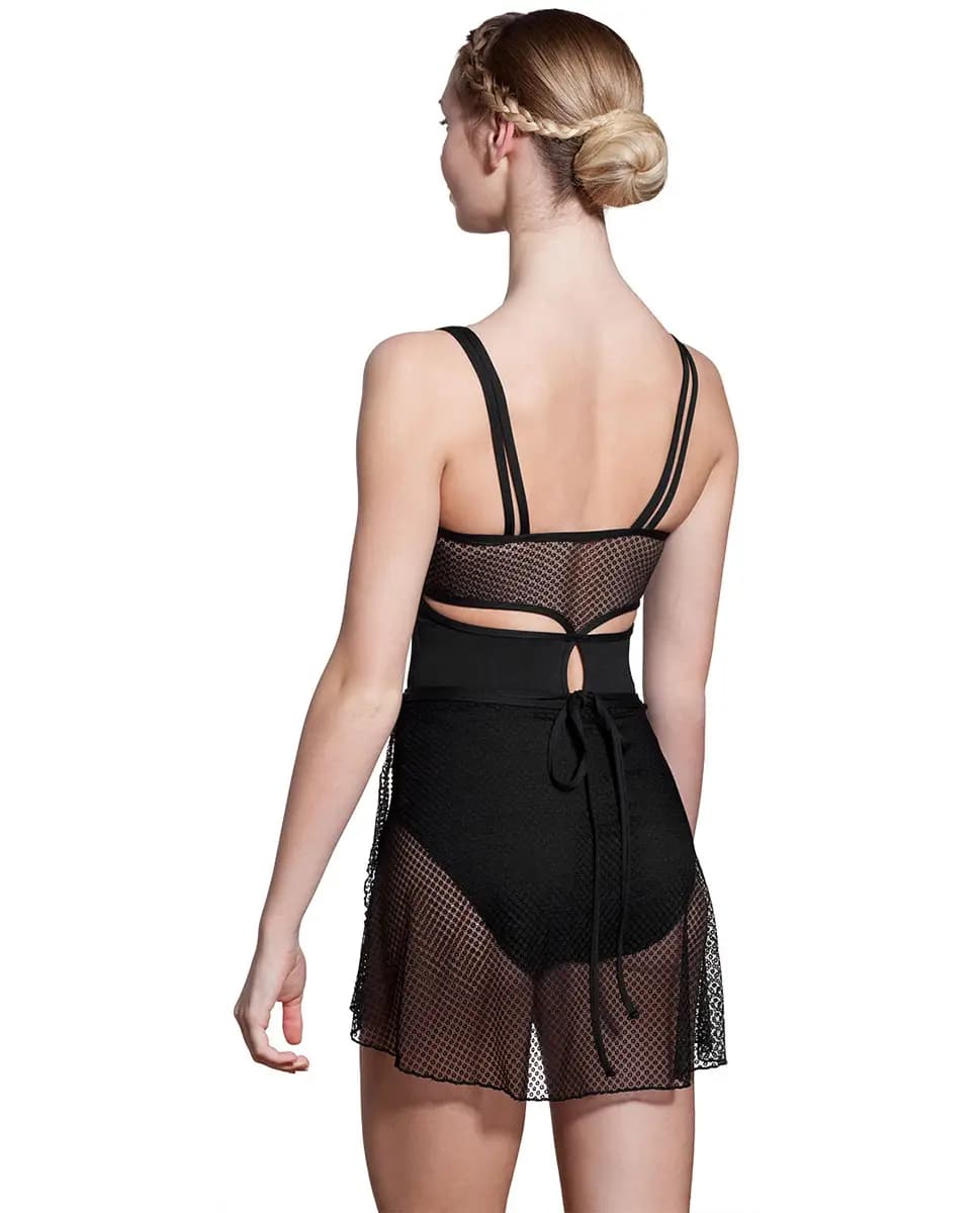 Grace Wrapped Mesh Skirt