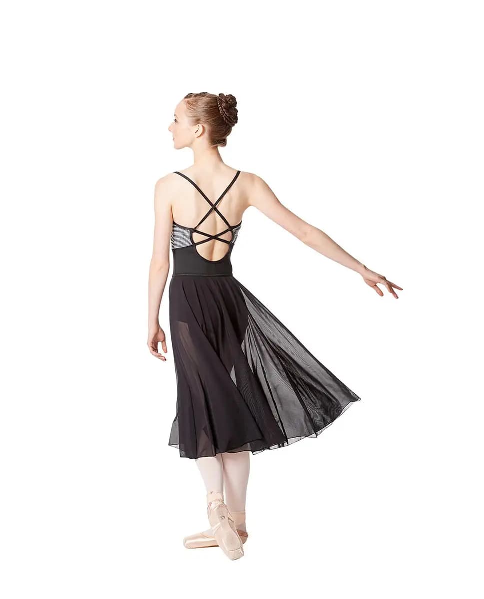 Mesh Long Sheer Skirt Emilia