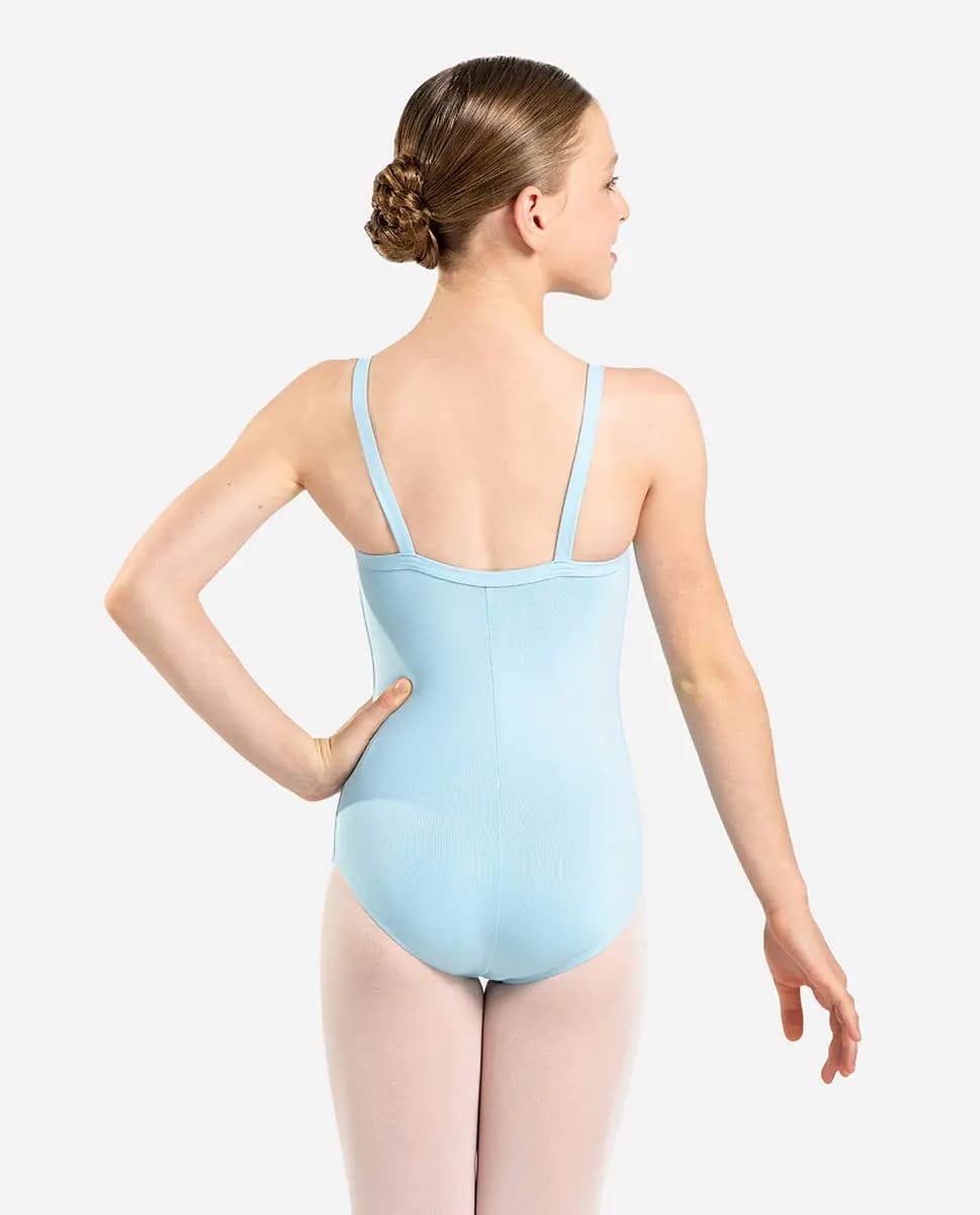 Girls Gathered front Camisole Leotard Claudia