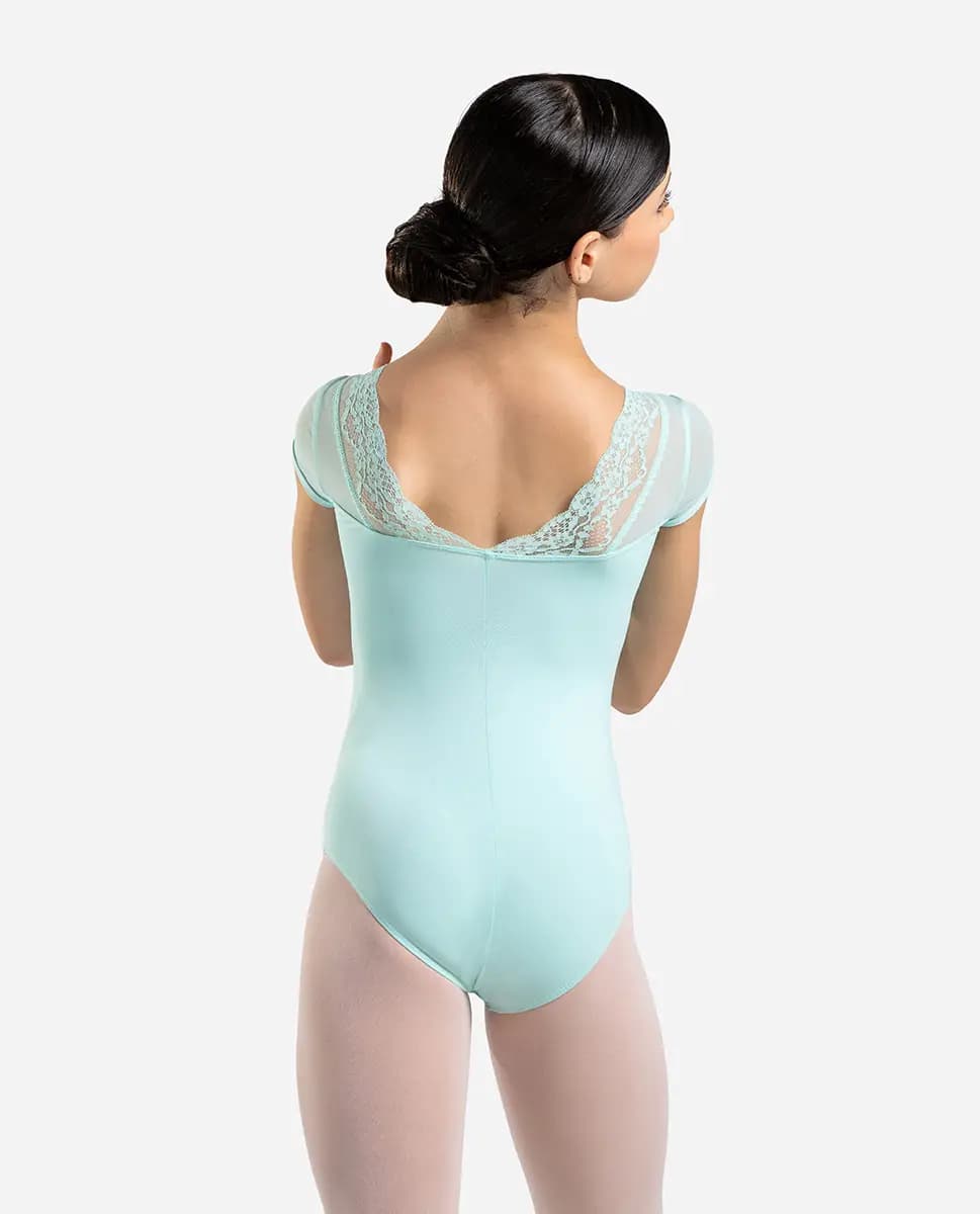 Girls Short sleeve Leotard Valeria