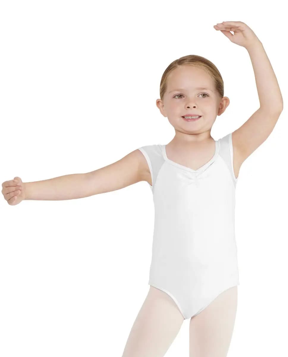 Girls Cup Sleeve Ballet Leotard Marilyn