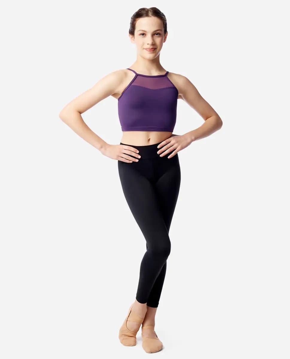 Girls High Neck Crop Top Josie