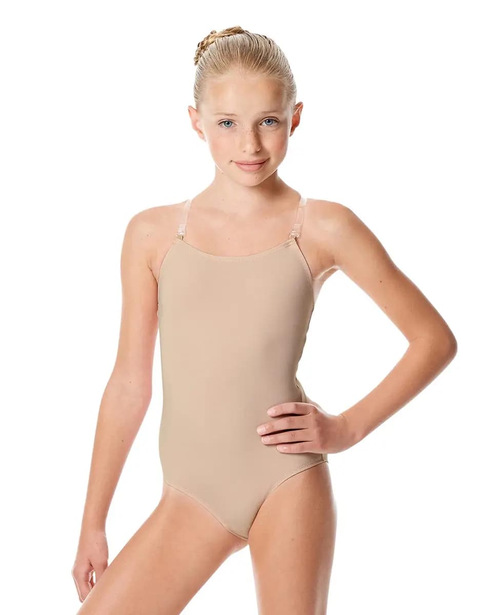 Girls Nude Camisole Brief Bodysuit Geneva