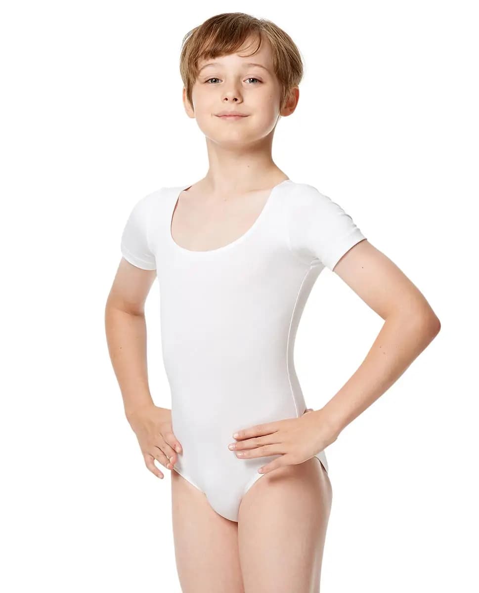 Boys Short Sleeve Leotard Ron