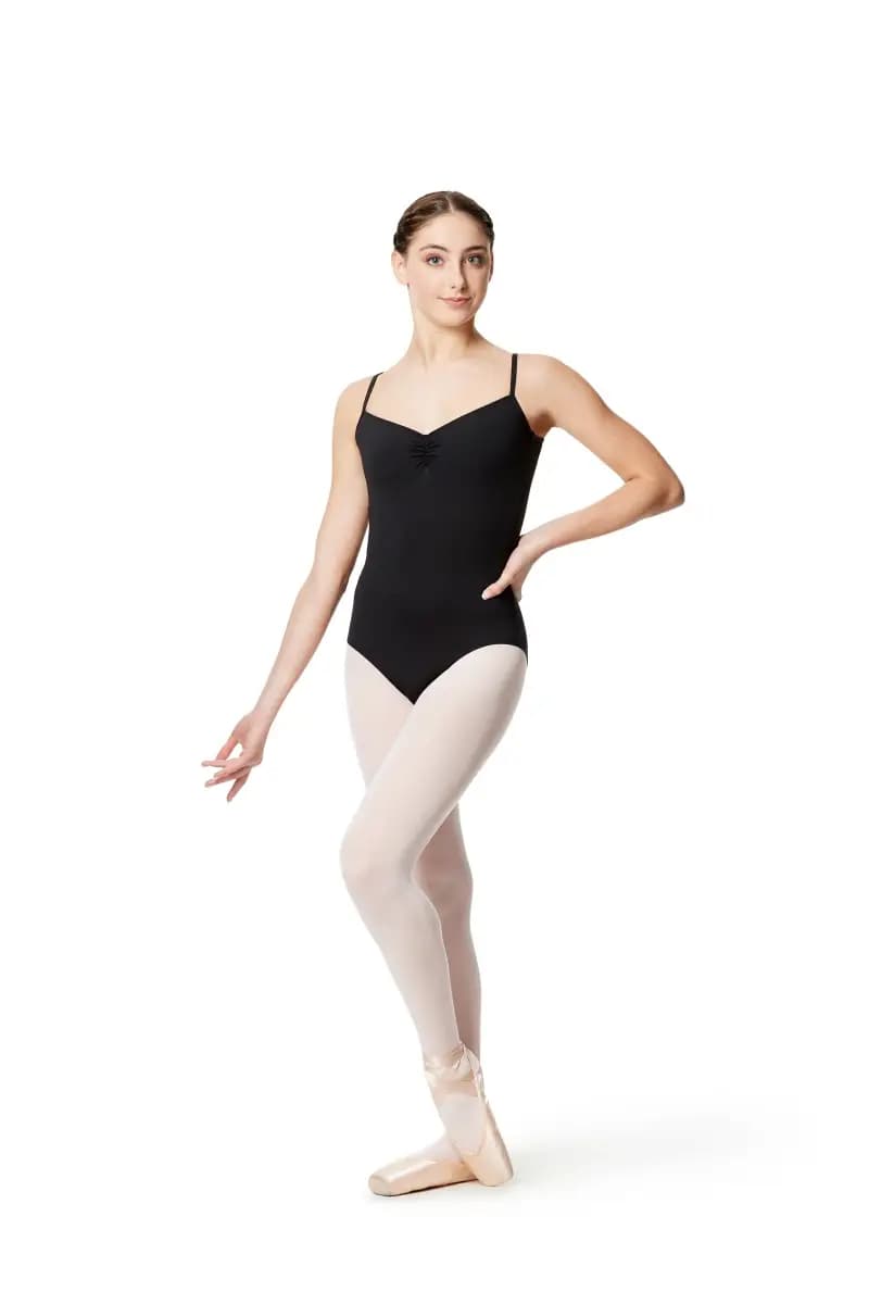Women Flower Mesh Camisole Leotard Paisley
