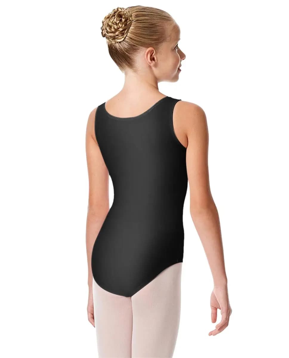 Girls Shiny Elastane Tank leotard Vittoria