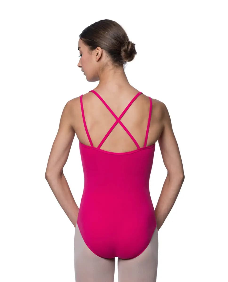 Camisole Crisscross Cotton Dance Leotard Lara