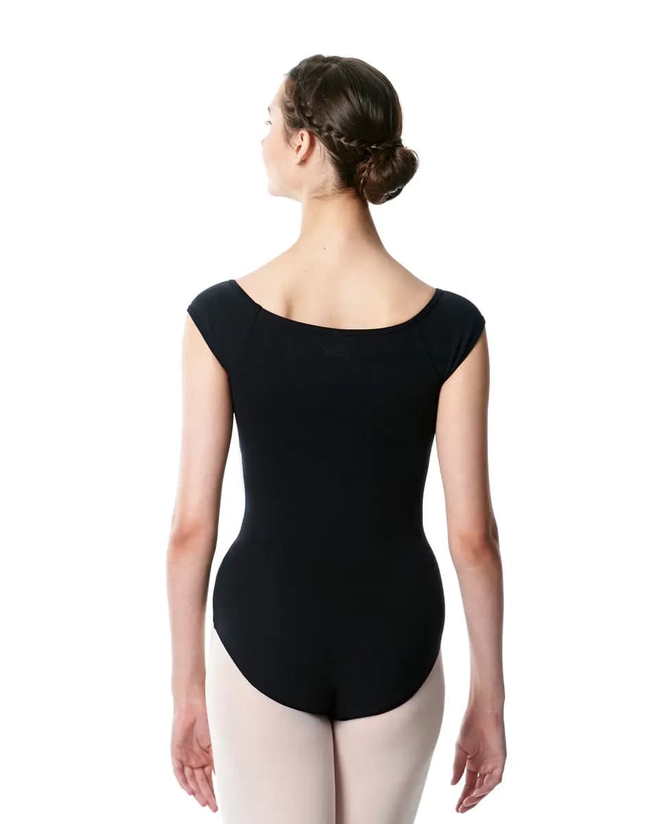 Brushed cotton Cap Sleeve Dance Leotard Dinah