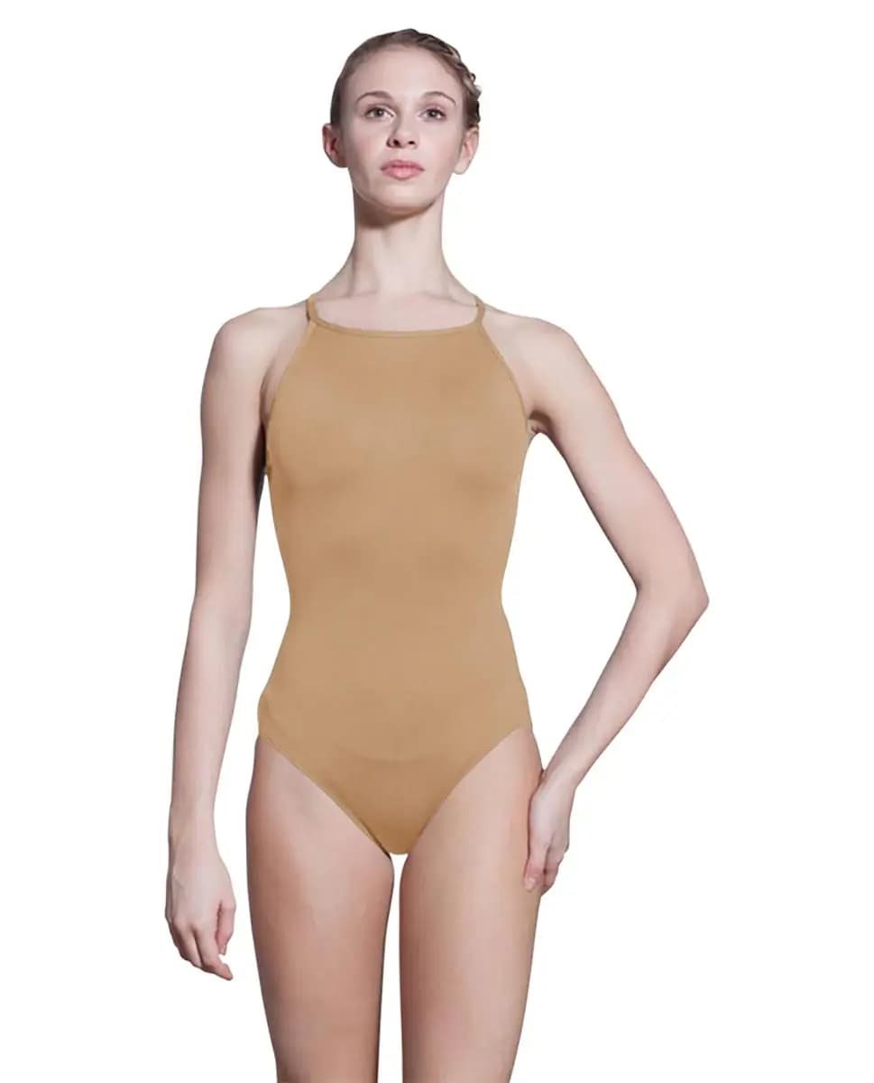 Dramatic Low-cut back performance leotard Rory