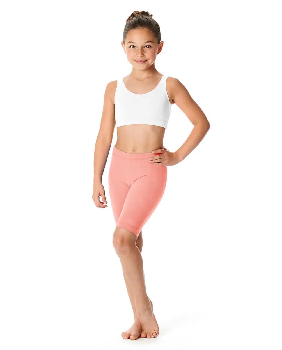Girls Brushed Bike Shorts Trinity