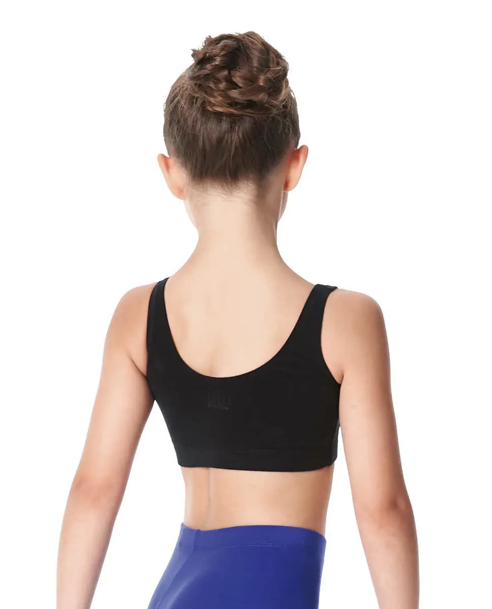 Girls Brushed Cotton Tank Dance Bra Beatrice