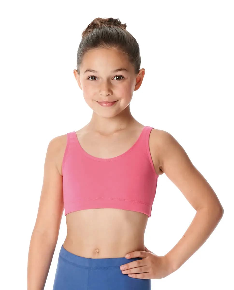 Girls Brushed Cotton Tank Dance Bra Beatrice