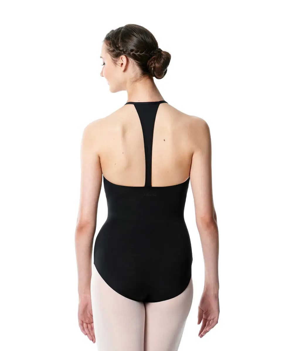 Hatler Neck Zipper Leotard Sarah