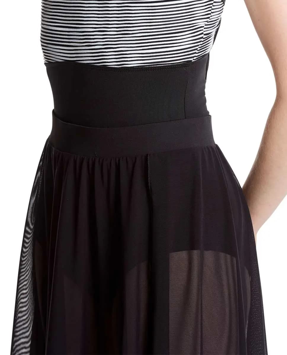 Mesh Side slit Sheer Skirt Bella