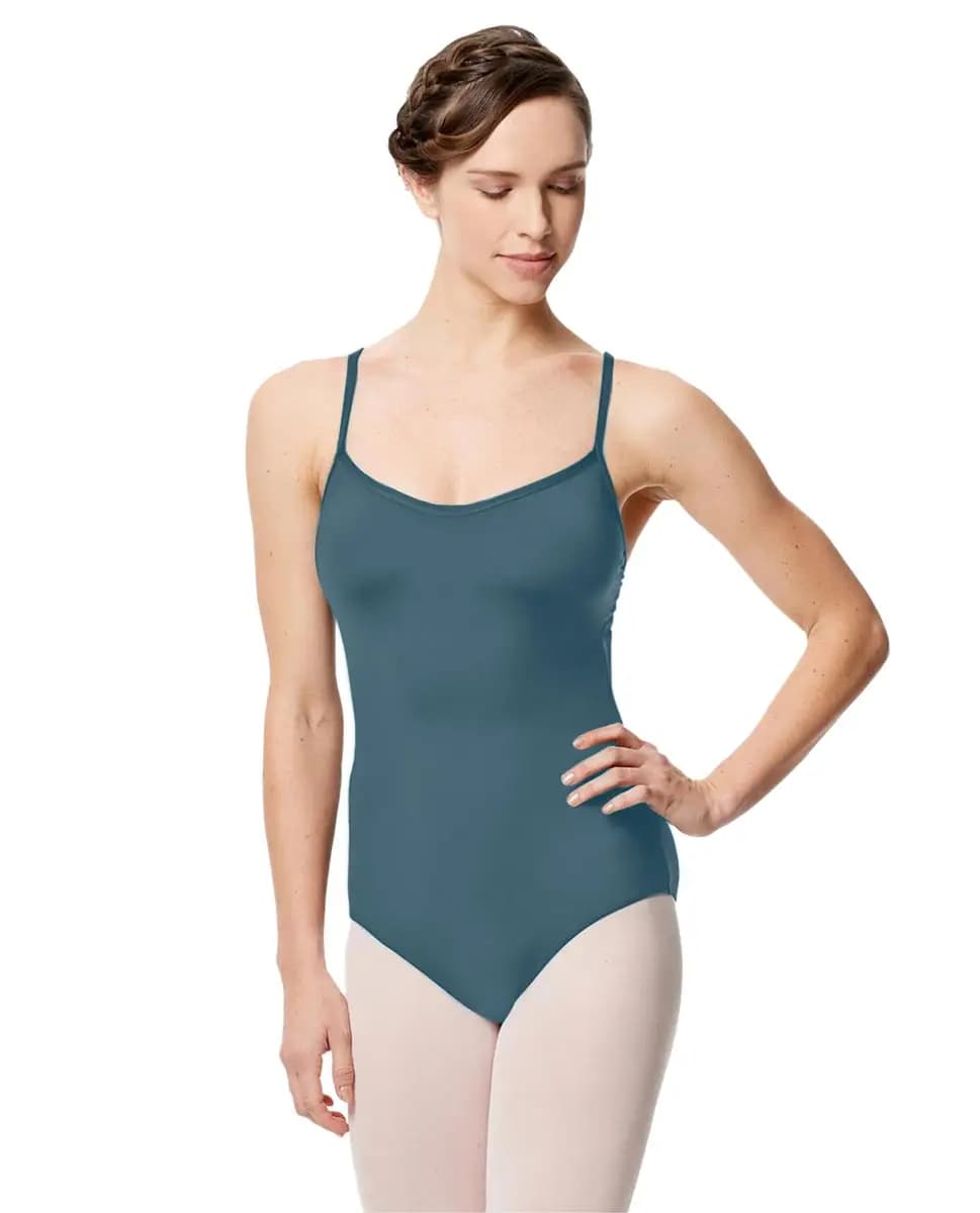 Microfiber Camisole Leotard Addie With Pockets for Bra Cups