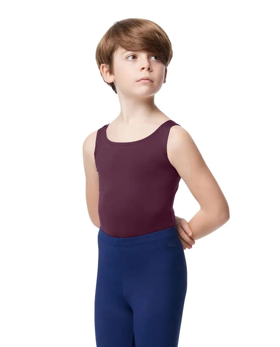 Boys Tactel Tank Dance Leotard Tayelor