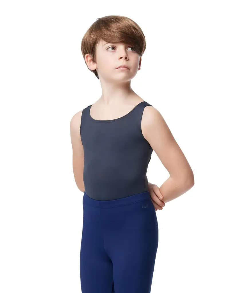 Boys Tactel Tank Dance Leotard Tayelor