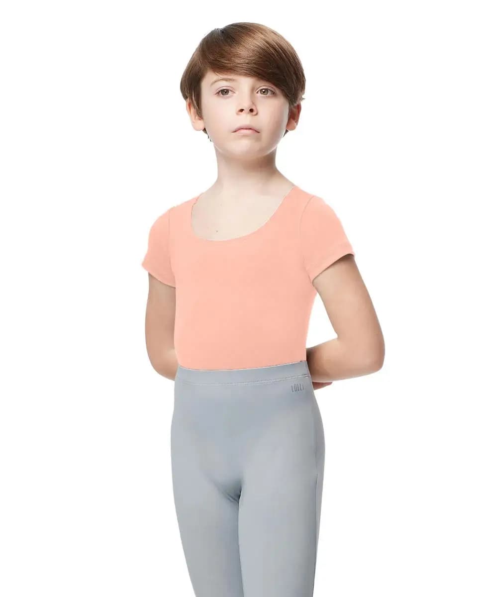 Boys Tactel Short Sleeve Dance Leotard Terryl