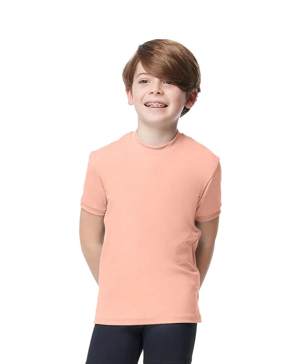 Boys Tactel Short Sleeve Dance Top Ferdinand