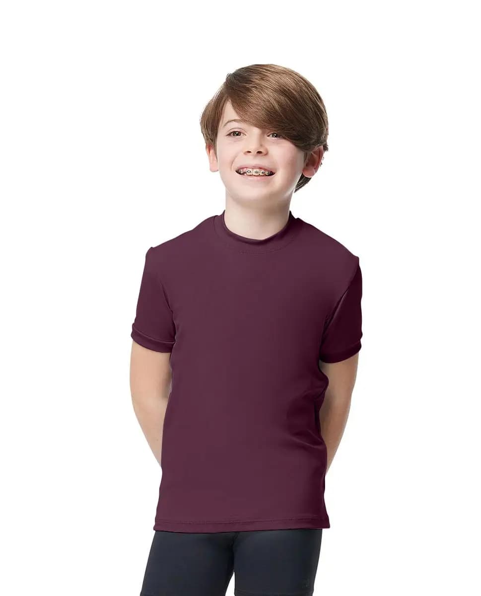 Boys Tactel Short Sleeve Dance Top Ferdinand