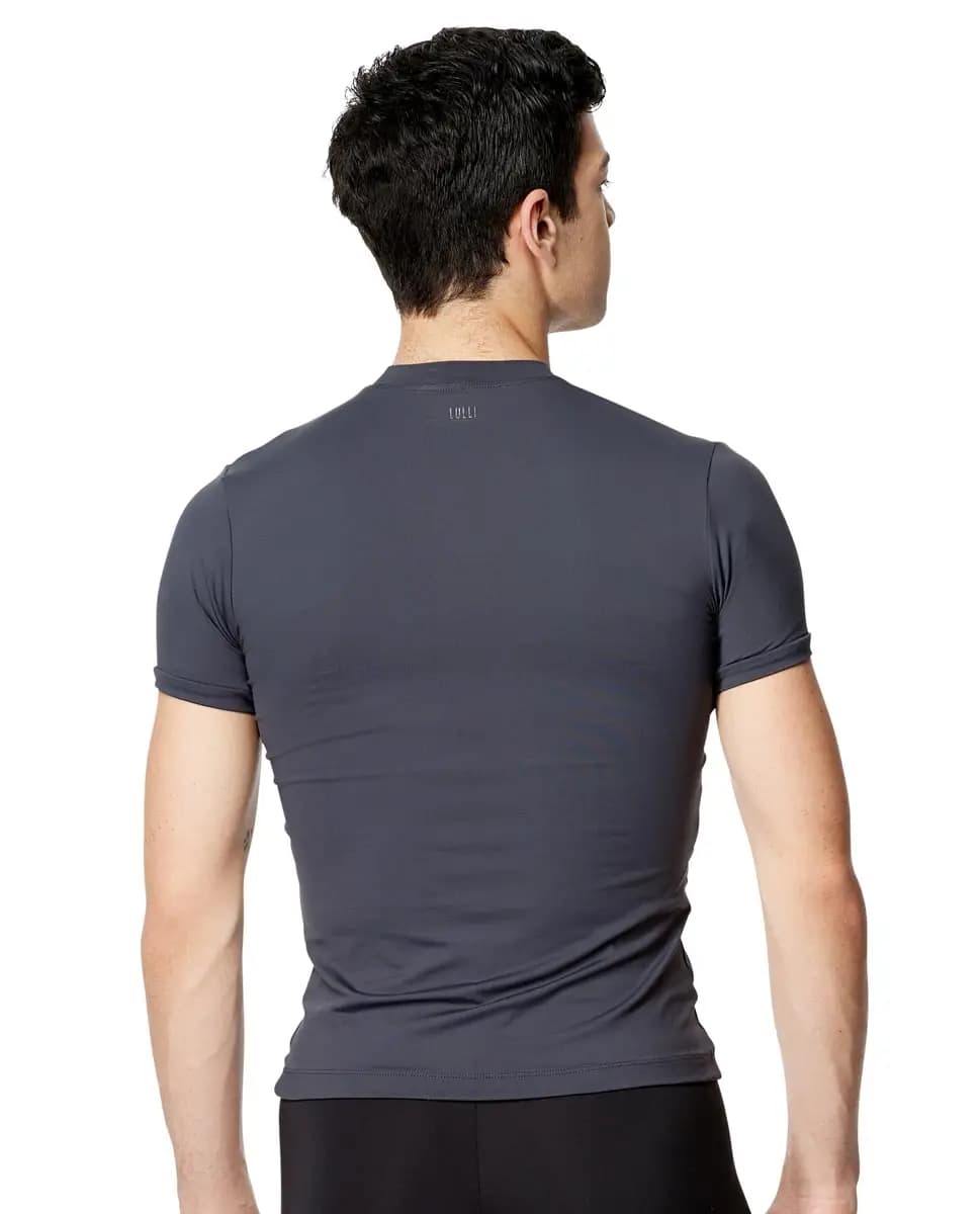Microfiber Short Sleeve Man Dance Top Ferdinand