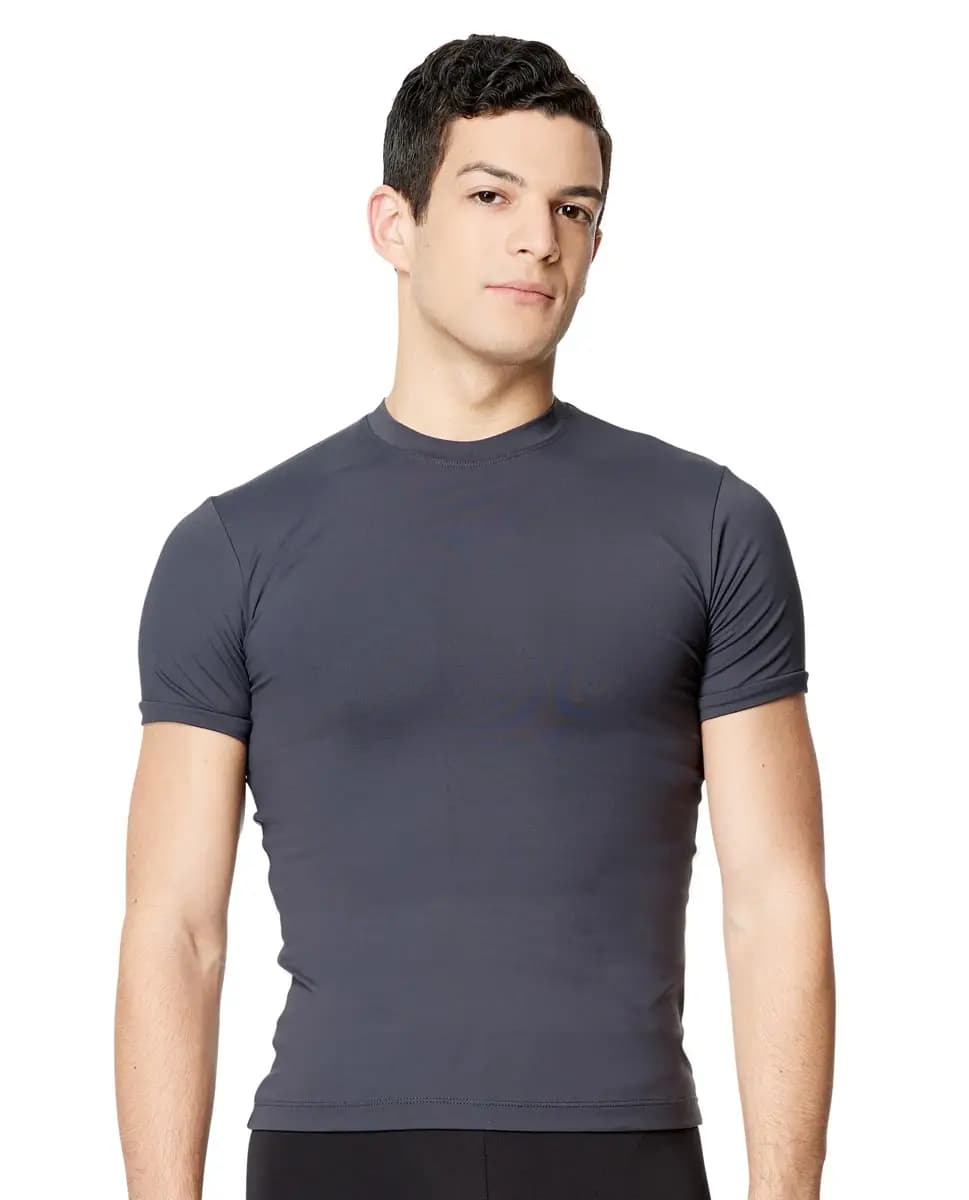 Microfiber Short Sleeve Man Dance Top Ferdinand