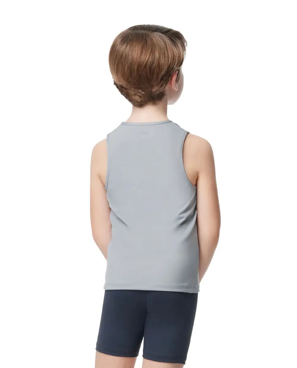 Boys Microfiber Tank Dance Top Leo