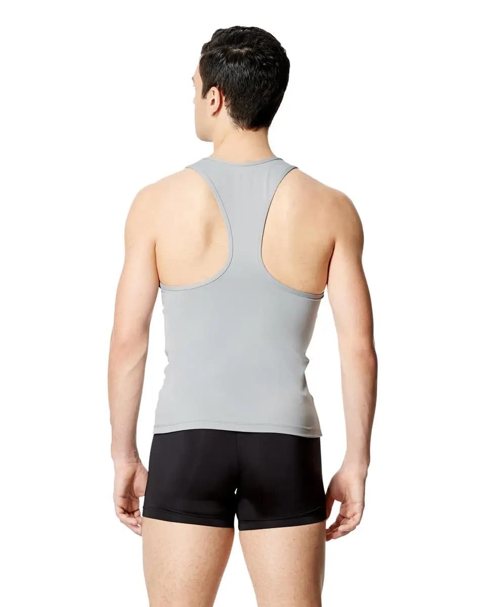 Mens Microfiber Racerback Tank Top Lucas