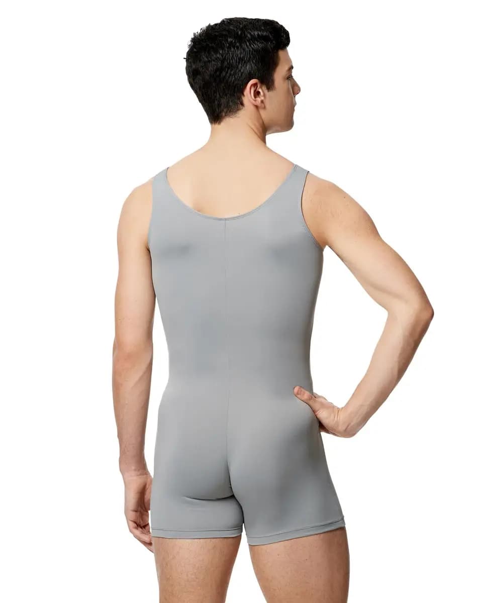 Mens Microfiber Tank Shorty Unitard Balzac