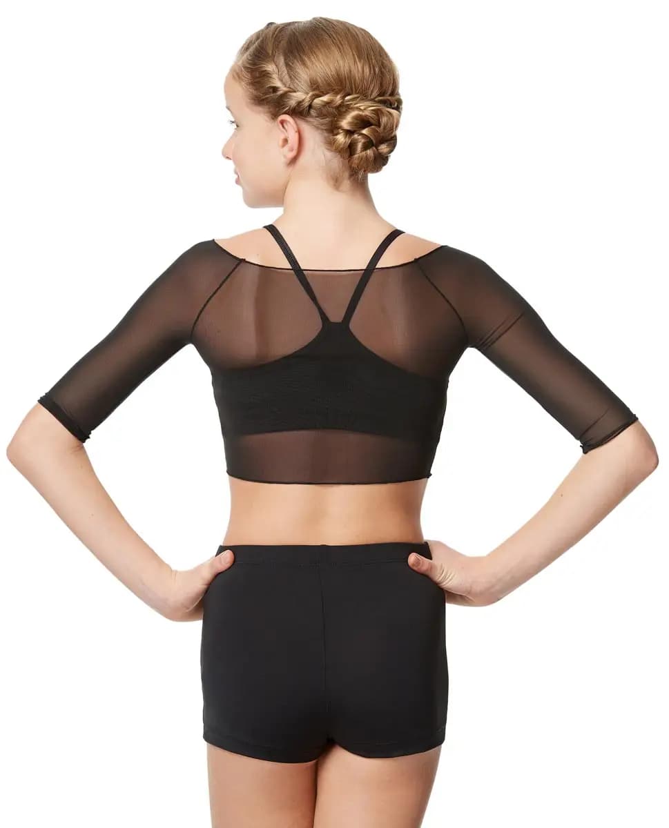 Girls Mesh Cropped Top Isla