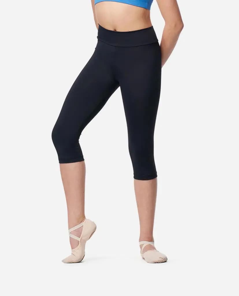 Girls High Waist Capri Leggings Fannia