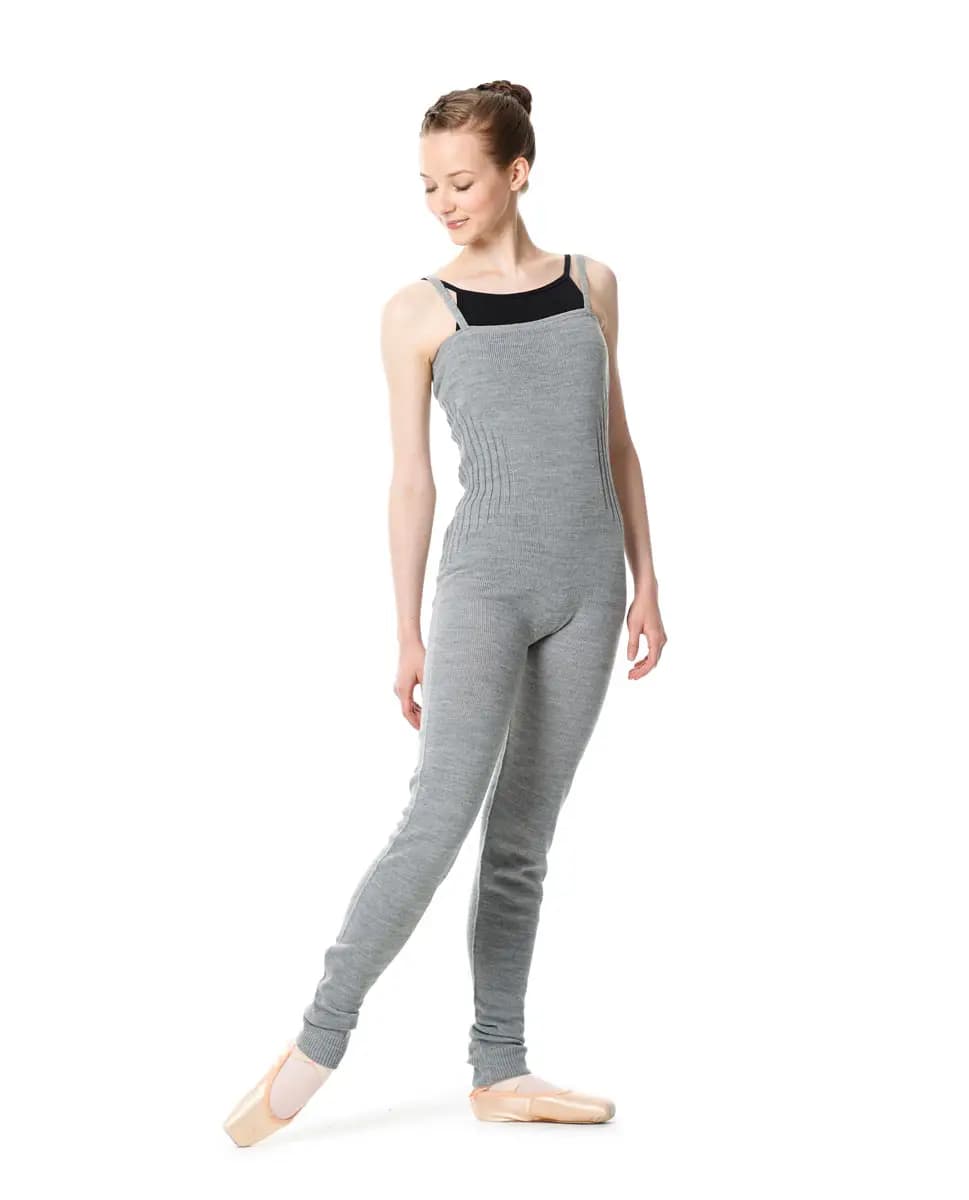 LULLI Knit Warm ups Overalls With Ankle Cuffs