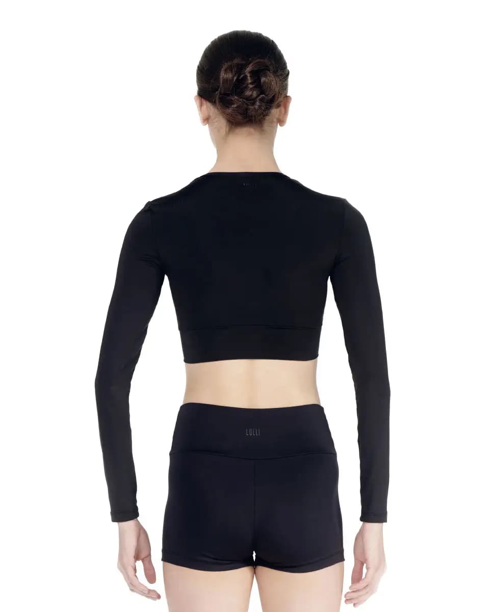Womens Cropped Warm Up Top Megan