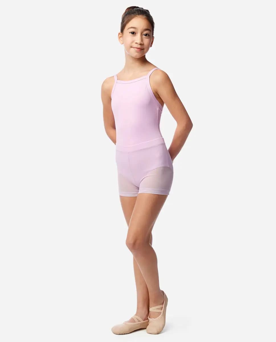 Girls Mesh Short Raven
